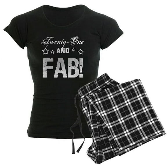 CafePress - Fabulous 21St Birthday - Women's Dark Pajamas