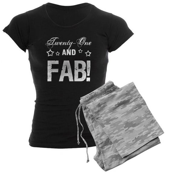 CafePress - Fabulous 21St Birthday - Women's Dark Pajamas