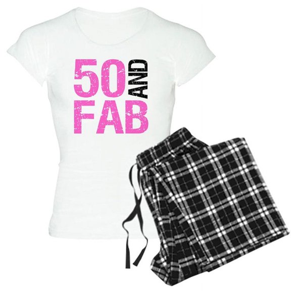 CafePress - Fabulous 50Th Birthday - Women's Light Pajamas