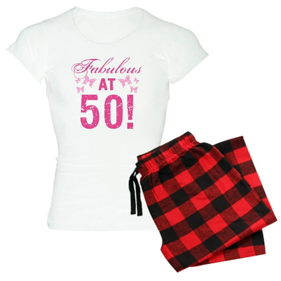 CafePress - Fabulous 50Th Birthday - Women's Light Pajamas