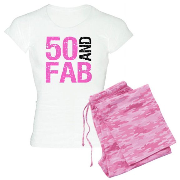 CafePress - Fabulous 50Th Birthday - Women's Light Pajamas