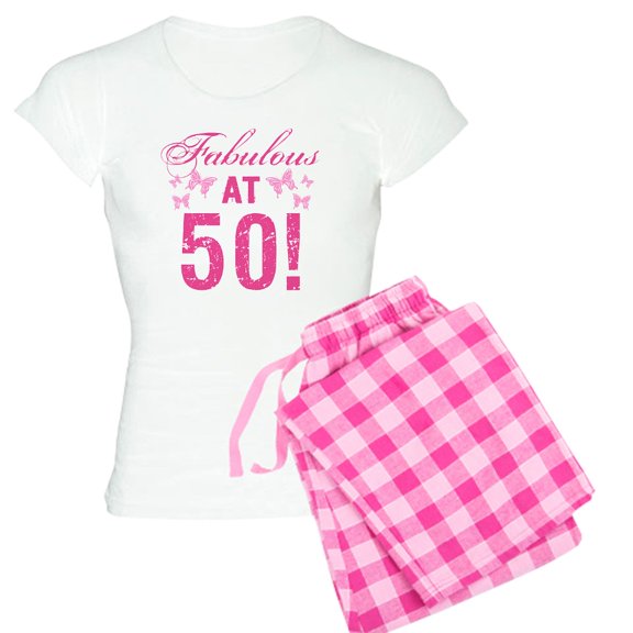 CafePress - Fabulous 50Th Birthday - Women's Light Pajamas