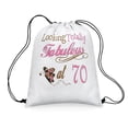 thumbnail image 1 of CafePress - Fabulous 70Th Birthday Butterfly - Colorful 16"x20" Drawstring Bag, 1 of 6
