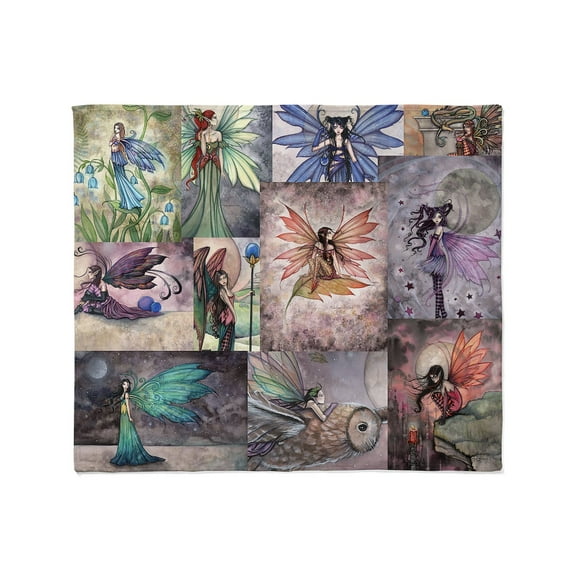 CafePress - Fairy All Over T Shirt Throw Blanket - Soft Fleece Throw Blanket, 50"x60" for All Ages
