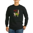 thumbnail image 1 of CafePress - Falalala Llama Long Sleeve T Shirt - Long Sleeve Dark T-Shirt, 1 of 4