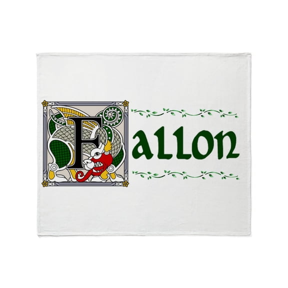 CafePress - Fallon Celtic Dragon Throw Blanket - Soft Fleece Throw Blanket, 50"x60" for All Ages