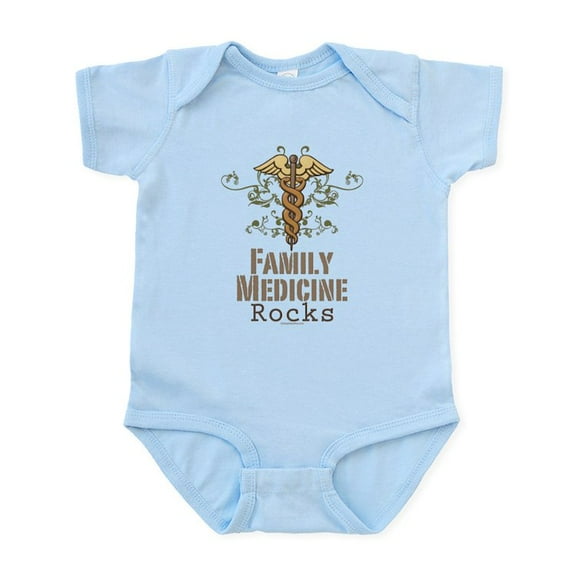 CafePress - Family Medicine Rocks Infant Bodysuit - Baby Light Bodysuit, Size Newborn - 24 Months