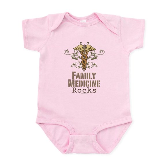CafePress - Family Medicine Rocks Infant Bodysuit - Baby Light Bodysuit, Size Newborn - 24 Months