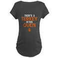 thumbnail image 1 of CafePress - Family Thanksgiving Day Pregnancy Announcement - Maternity Dark T-Shirt, 1 of 3