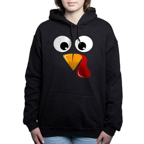 CafePress - Family Thanksgiving Day Turkey Face - Pullover Hoodie, Classic & Comfortable Hooded Sweatshirt