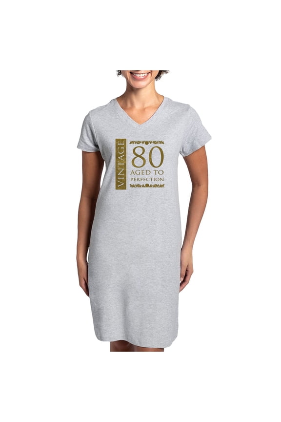 - Fancy Vintage 80Th Birthday - Women's Nightshirt