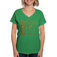 thumbnail image 1 of CafePress - Fancy Vintage 80Th Birthday Women's V Neck Dark T - Women's V-Neck Dark T-Shirt, 1 of 4