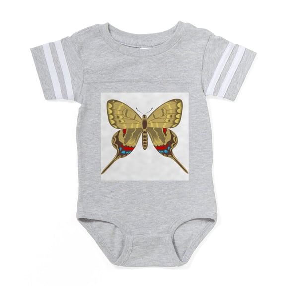 CafePress - Fantasy Butterfly 14 - Cute Infant Baby Football Bodysuit