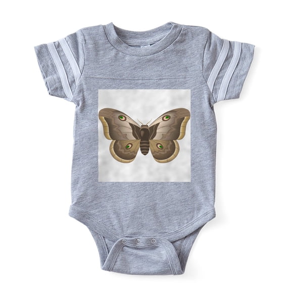CafePress - Fantasy Butterfly 15 - Cute Infant Baby Football Bodysuit