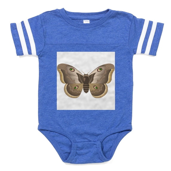 CafePress - Fantasy Butterfly 15 - Cute Infant Baby Football Bodysuit