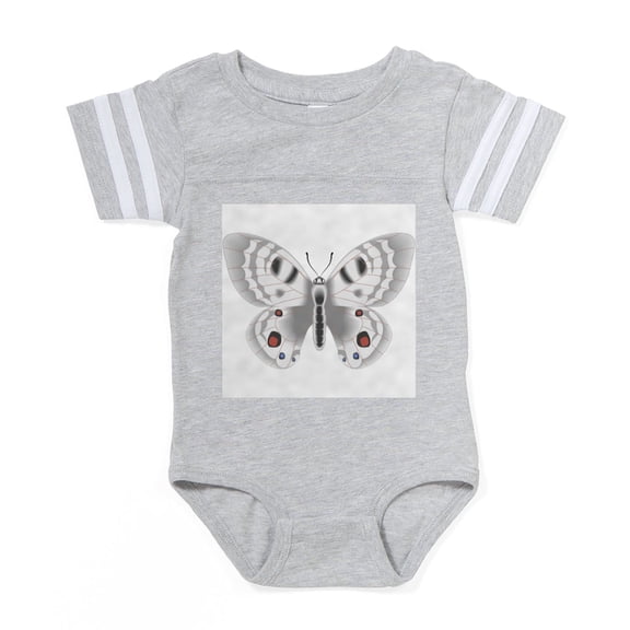 CafePress - Fantasy Butterfly 8 - Cute Infant Baby Football Bodysuit