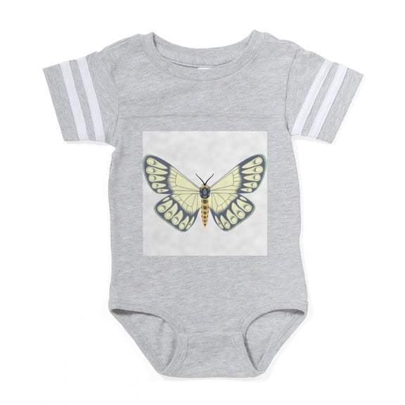 CafePress - Fantasy Butterfly 9 - Cute Infant Baby Football Bodysuit