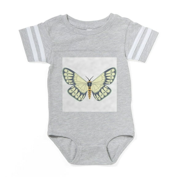 CafePress - Fantasy Butterfly 9 - Cute Infant Baby Football Bodysuit
