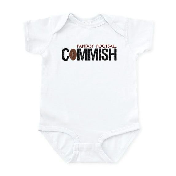 CafePress - Fantasy Football Commish Infant Bodysuit - Baby Light Bodysuit, Size Newborn - 24 Months