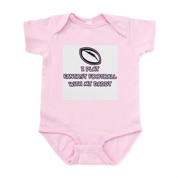 CafePress - Fantasy Football Daddy Infant Bodysuit - Baby Light Bodysuit, Size Newborn - 24 Months