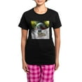 thumbnail image 1 of CafePress - Fantasy Wolf Women's Dark Pajamas - Women's Short Sleeve Print T-Shirt and Pants Dark Cotton Pajama Set, 1 of 7