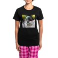 thumbnail image 1 of CafePress - Fantasy Wolf Women's Dark Pajamas - Women's Short Sleeve Print T-Shirt and Pants Dark Cotton Pajama Set, 1 of 7