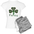 thumbnail image 1 of CafePress - Farley Shamrock Women's Light Pajamas - Women's Short Sleeve Print T-Shirt and Pants Light Cotton Pajama Set, 1 of 7