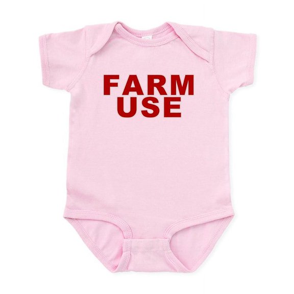 CafePress - Farm Use Infant Bodysuit - Baby Light Bodysuit, Size Newborn - 24 Months