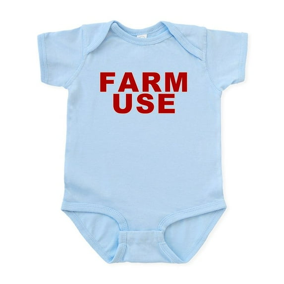 CafePress - Farm Use Infant Bodysuit - Baby Light Bodysuit, Size Newborn - 24 Months
