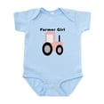 thumbnail image 1 of CafePress - Farmer Girl Pink Tractor Infant Bodysuit - Baby Light Bodysuit, Size Newborn - 24 Months, 1 of 4