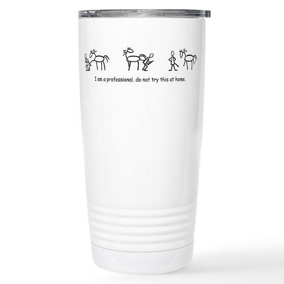 CafePress - Farrier Stainless Steel Travel Mug - Insulated Stainless Steel Travel Tumbler 20 oz.