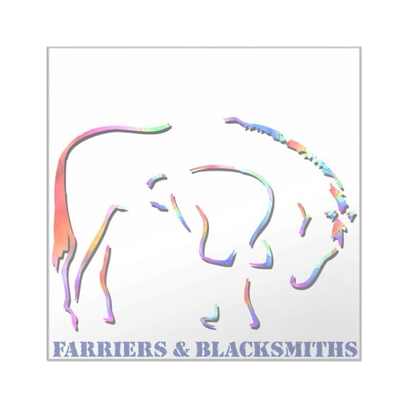 CafePress - Farriers I T - Square Sticker 3" x 3"