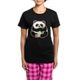 thumbnail image 1 of CafePress - Fat Panda Women's Dark Pajamas - Women's Short Sleeve Print T-Shirt and Pants Dark Cotton Pajama Set, 1 of 7
