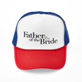thumbnail image 1 of CafePress - Father Of The Bride - Adjustable Unisex Printed Trucker Hat with Mesh Back, 1 of 10