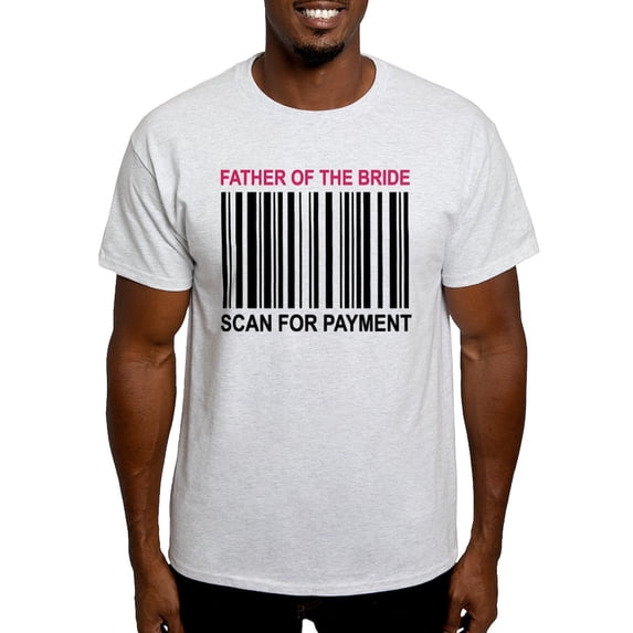 CafePress - Father Of The Bride Light T Shirt - Men's Classic Graphic T-Shirt