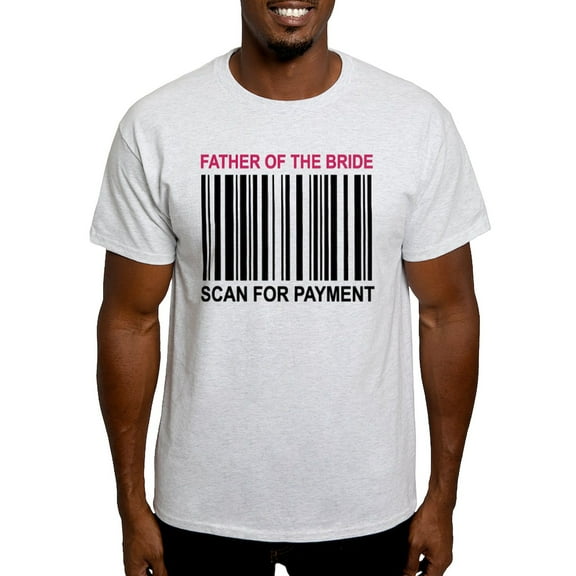 CafePress - Father Of The Bride Light T Shirt - Men's Classic Graphic T-Shirt
