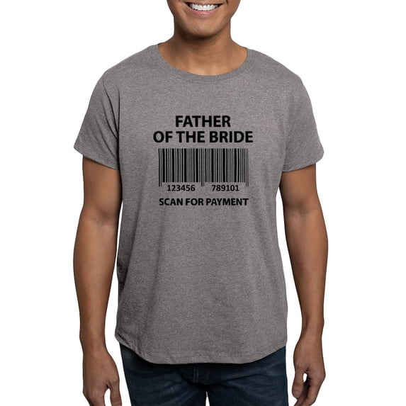 CafePress - Father Of The Bride Men's Classic T Shirt - Men's Fitted T-Shirt