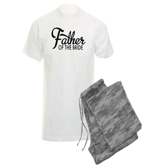 CafePress - Father Of The Bride Pajamas - Men's Light Pajamas