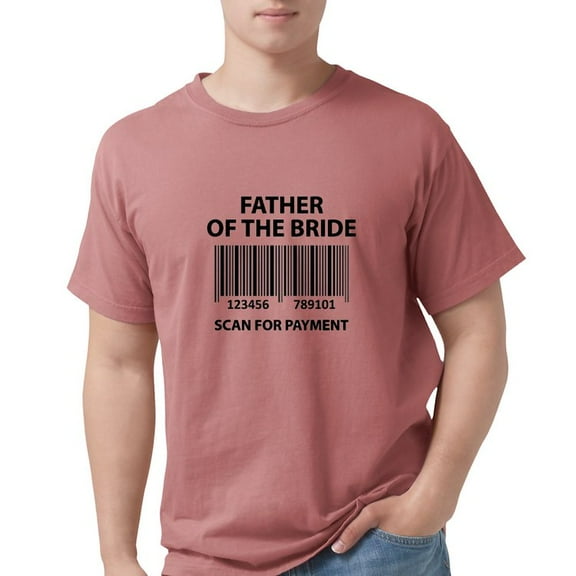 CafePress - Father Of The Bride T Shirt - Mens Comfort Colors Shirt