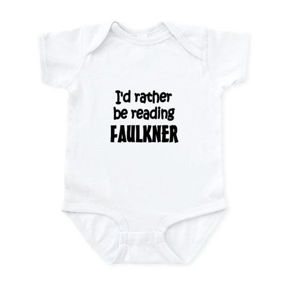CafePress - Faulkner Infant Bodysuit - Baby Light Bodysuit, Size Newborn - 24 Months