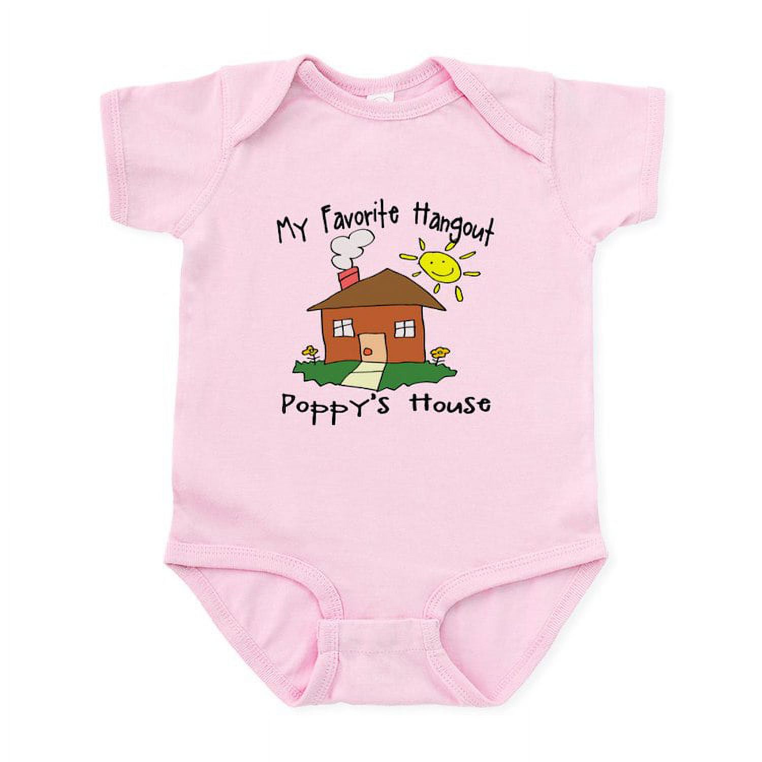 CafePress - Favorite Hangout Poppy's House Baby/Toddler Onesie - Baby Light Bodysuit, Size Newborn - 24 Months
