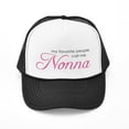 thumbnail image 1 of CafePress - Favorite People Call Me Nonna - Adjustable Unisex Printed Trucker Hat with Mesh Back, 1 of 8
