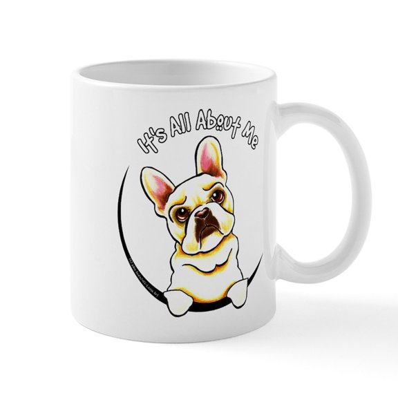 CafePress - Fawn Frenchie IAAM Mug - 11 oz Ceramic Mug - Novelty Coffee Tea Cup