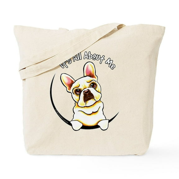CafePress - Fawn Frenchie IAAM Tote Bag - Unisex Canvas Tote Bag, Beige, 1-Piece
