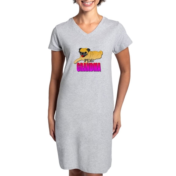 CafePress - Fawn Pug Grandma - Women's Nightshirt