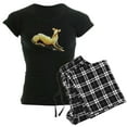 thumbnail image 1 of CafePress - Fawn Whippet Lover Women's Dark Pajamas - Women's Short Sleeve Print T-Shirt and Pants Dark Cotton Pajama Set, 1 of 7