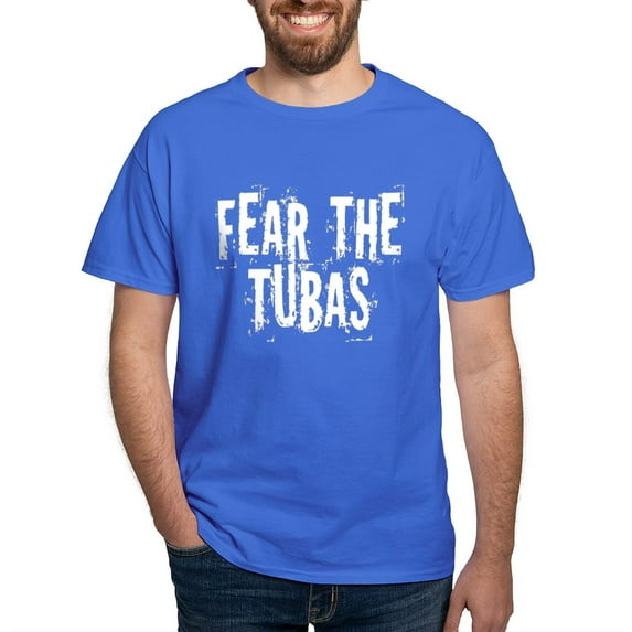 CafePress - Fear The Tuba Dark T Shirt - Men's Classic Graphic Cotton T-Shirt