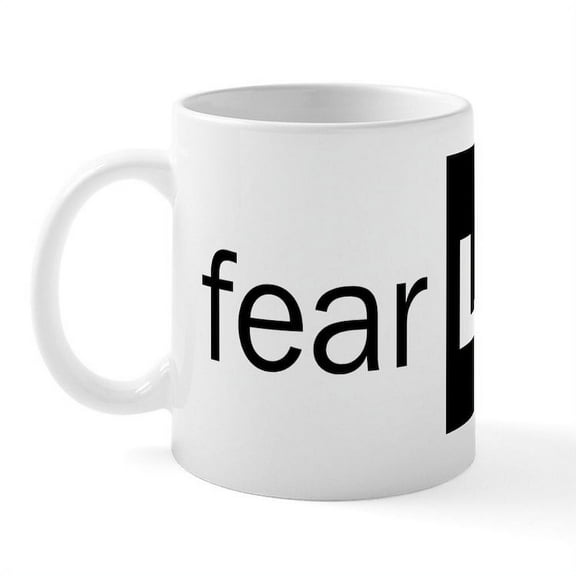 CafePress - Fearless Mug - 11 oz Ceramic Mug - Novelty Coffee Tea Cup