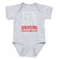 thumbnail image 1 of CafePress - Feb 29Th The Birthday Of Champions Body Suit - Cute Infant Bodysuit Baby Romper - Size Newborn - 24 Months, 1 of 3
