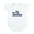 thumbnail image 1 of CafePress - February 29Th Birthday Infant Bodysuit - Baby Light Bodysuit, Size Newborn - 24 Months, 1 of 4